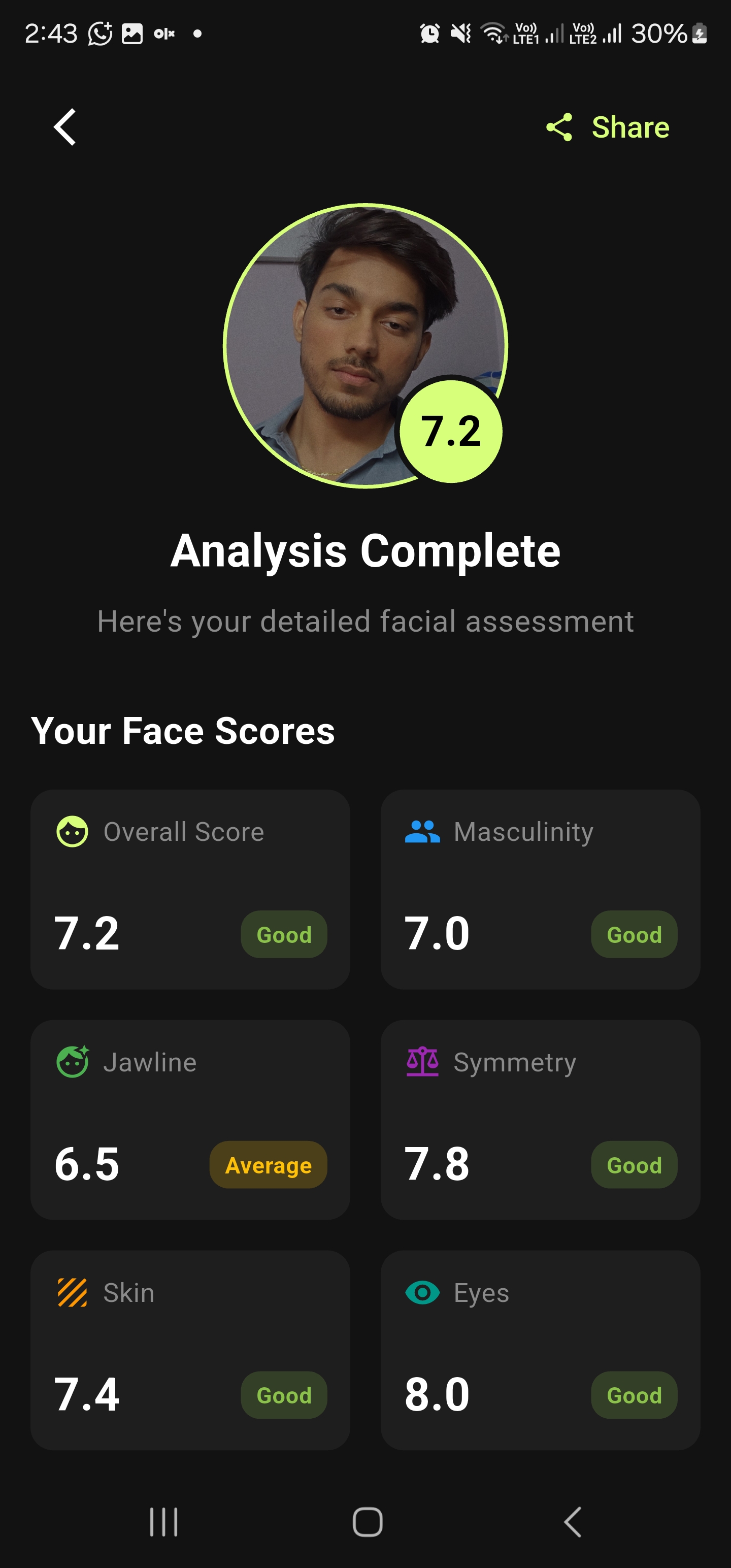 FaceMax App Screenshot 2